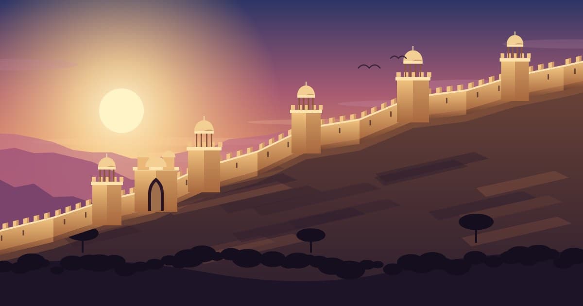 أدرجت اليونسكو ستة حصون جبلية في راجستان، هي تشيتورغار وكومبالغار ورانثامبور وغاغرون وأمبر وجيسالمير، موقعا للتراث العالمي في 21 يونيو 2013